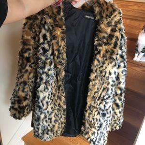lanshifei leopard coat